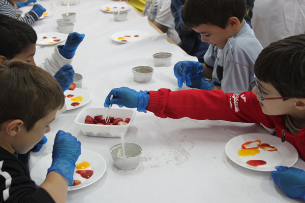 Pizarra Taller Chuches Saludables