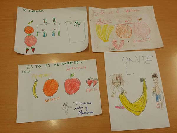 Trabajos Dibujo en CEIP Cayetano Bolívar 2016