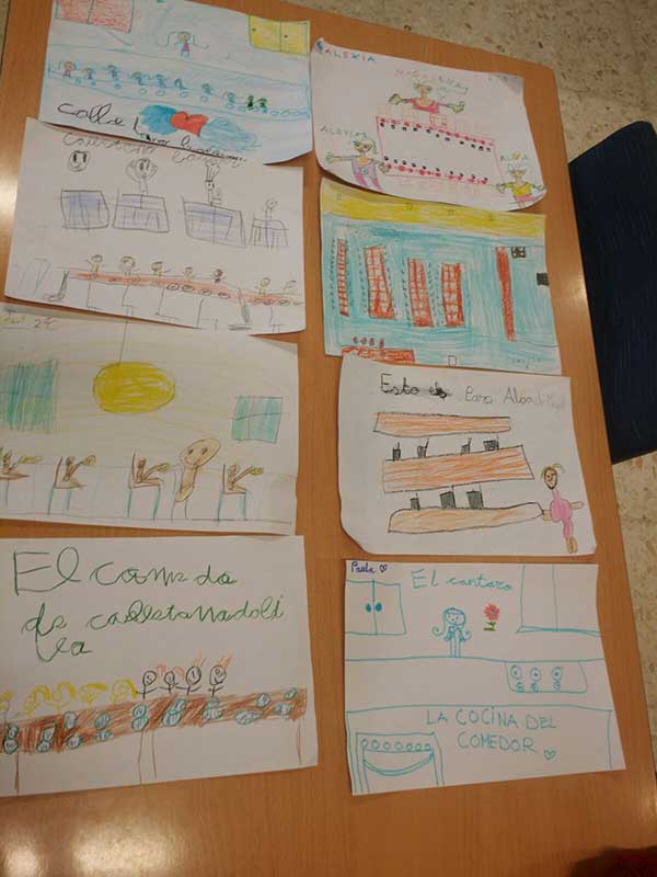 Trabajos Dibujo en CEIP Cayetano Bolívar 2016 2