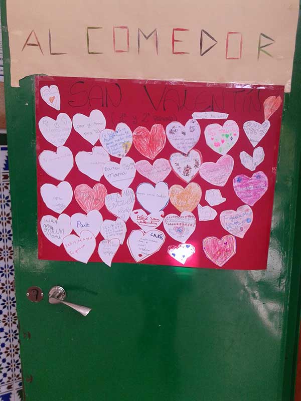 San Valentín en CEIP Manuel Laza Palacios 2017 2